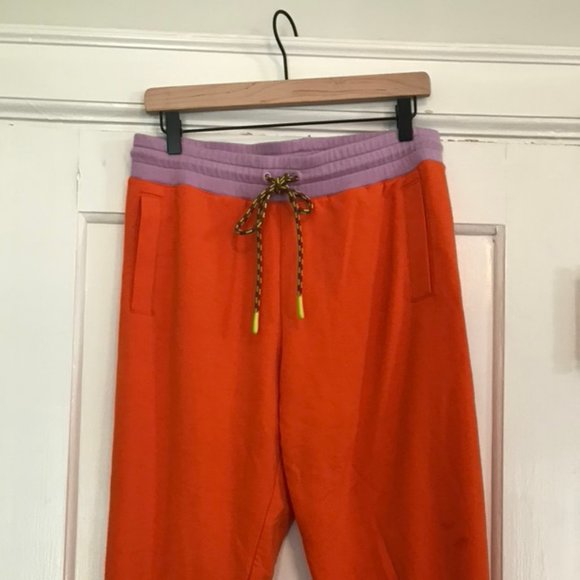 Eddie Bauer x Karla sweatpants — Rescue Orange — Medium - Picture 2 of 6